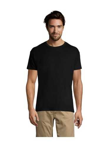 T-shirt Nera 150 gr 100% Cotone - Sol's Regent