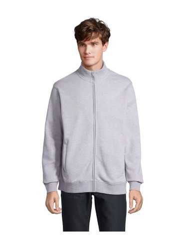 Felpa Grigia Full Zip ULAN - Marca Roly